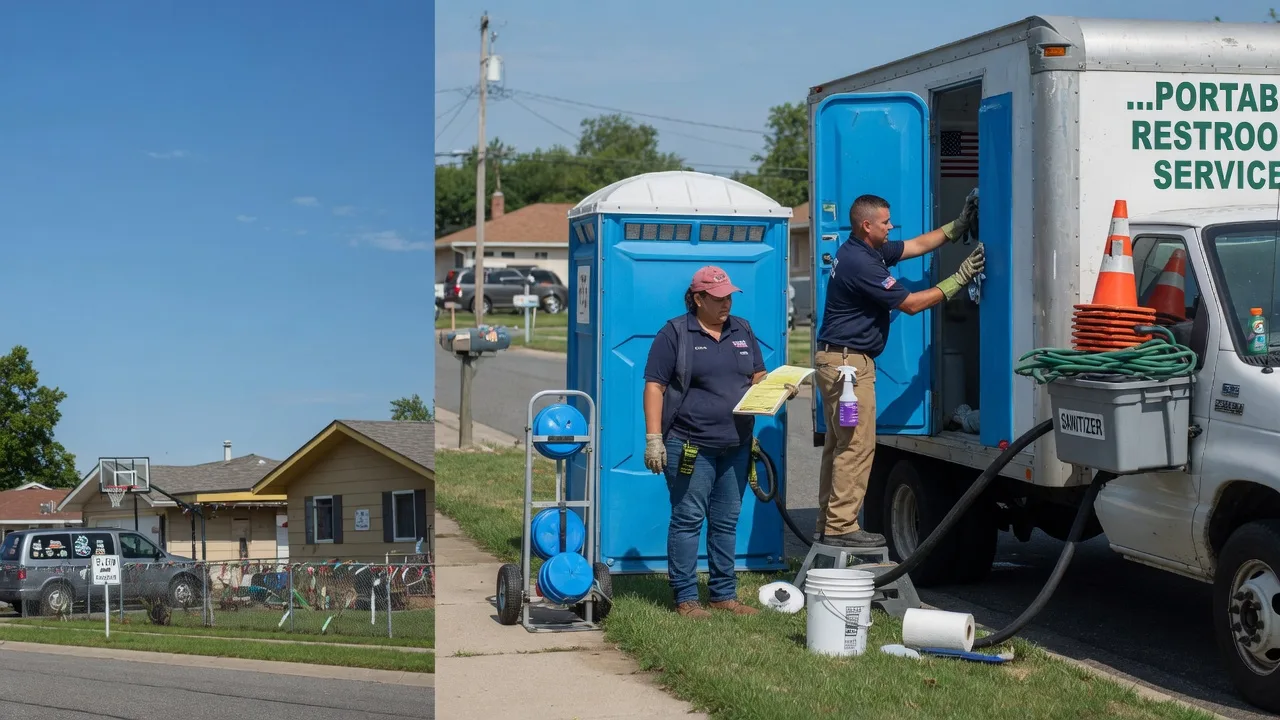 Porta Potty Rental in Sidney, IL near me